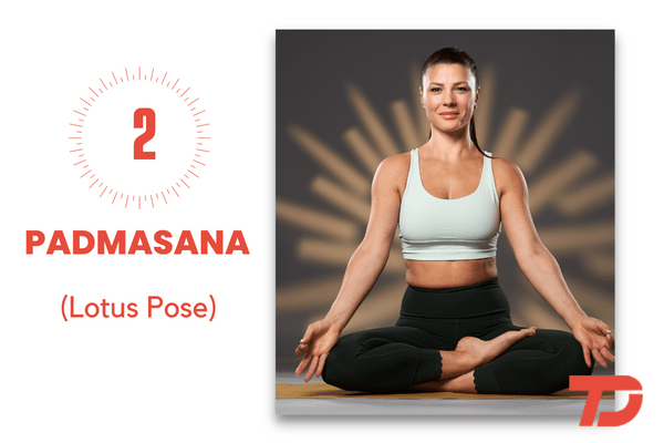 Padmasana (Lotus pose) - Yoga Asana